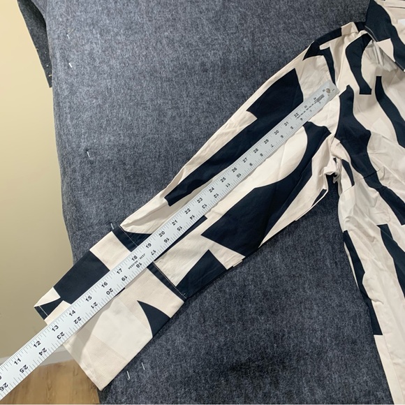 NWT Allison Brown NY Long Shirt Flare Dress - 884-525 size 1X COLOR ABSTRACT - Picture 7 of 8